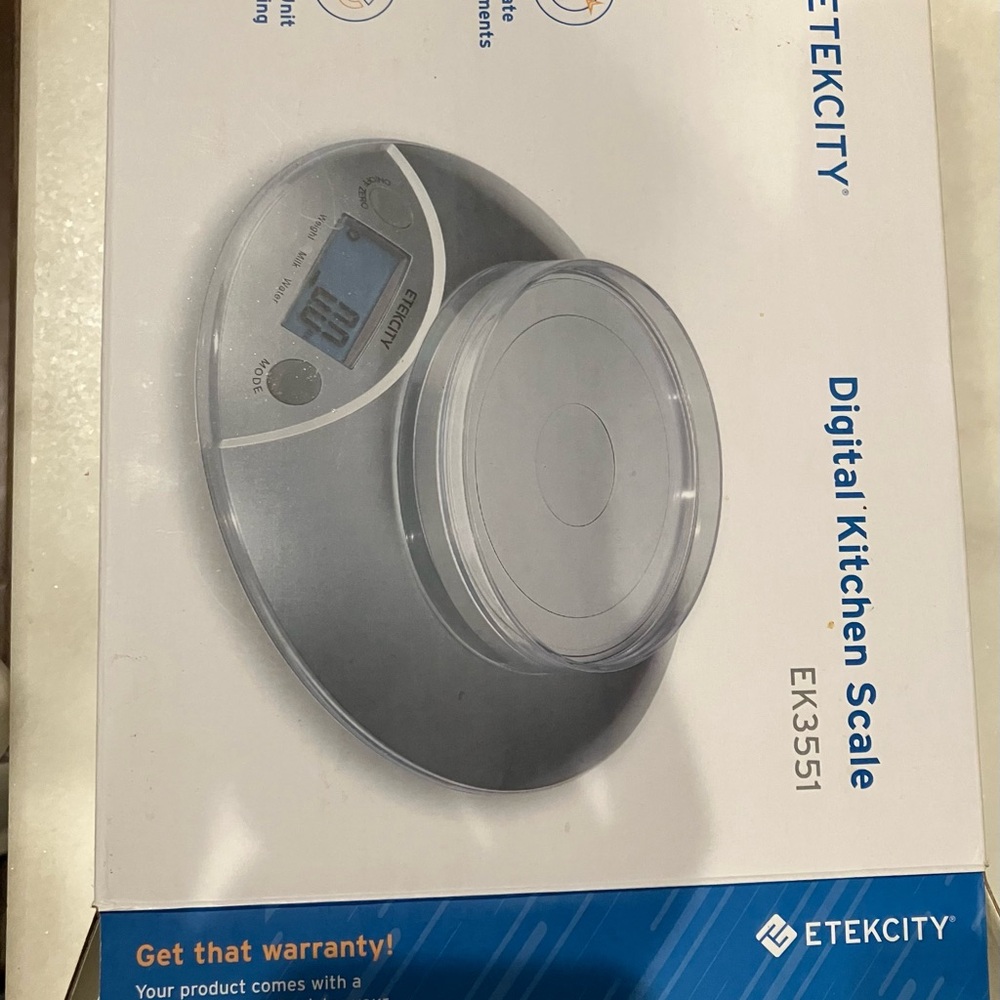 Etekcity Digital Kitchen Scale